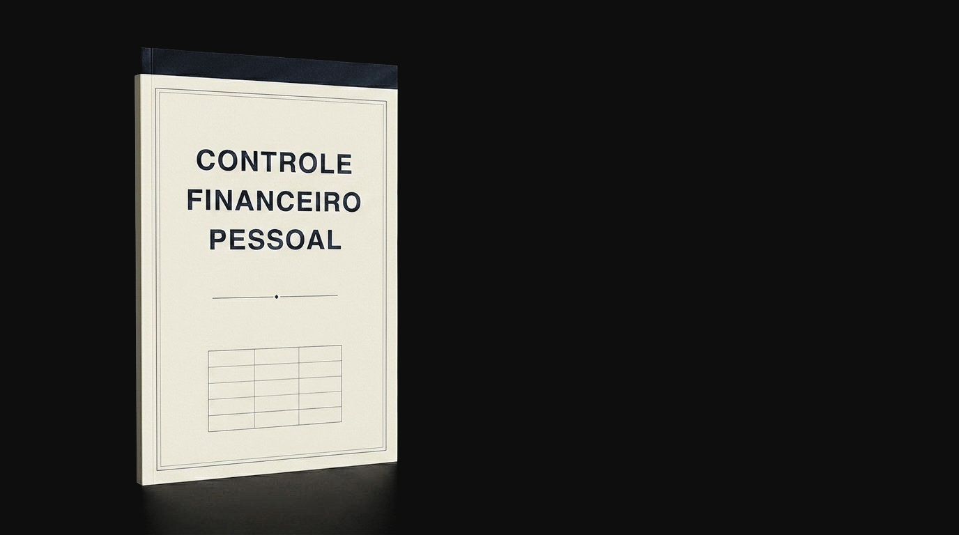 Caderneta do CLT com capa de Controle Financeiro Pessoal